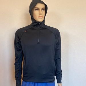 Rhône Men’s quarter zip fleece lined hoodie, S